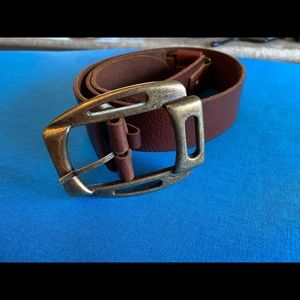 Dolce and Gabana leather belt